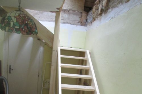 Schodiště samonosné - smrk