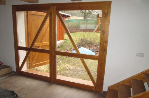 Dveře chdodové prosklené