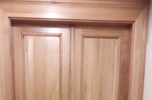 Výroba dveří z masivu