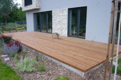 Terasa - Thermowood drážkovaný