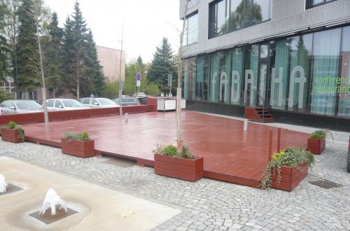 Restaurační terasa - Fabrika hotel