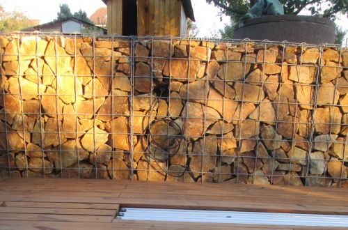 Terasa - Thermowood, detail roh