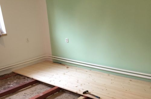 Montáž podlahy smrkové